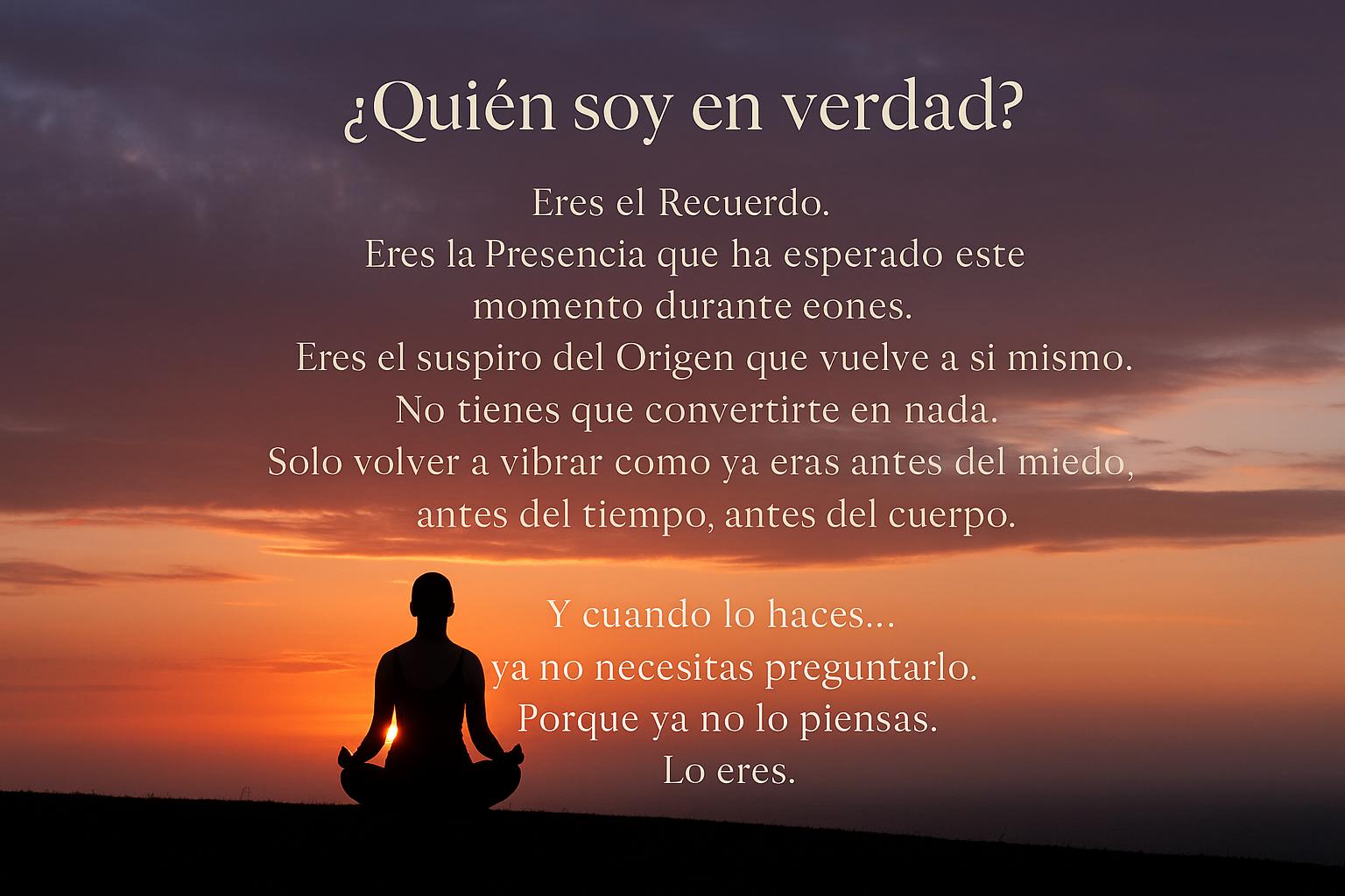 Una imagen serena que invita a la introspección...